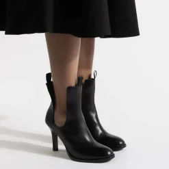 Bottine Cambre sans élastique à talon 9,5cm