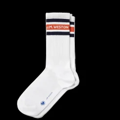 Chaussettes courtes à bandes Roland-Garros