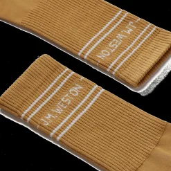 Chaussettes sport courtes à bandes