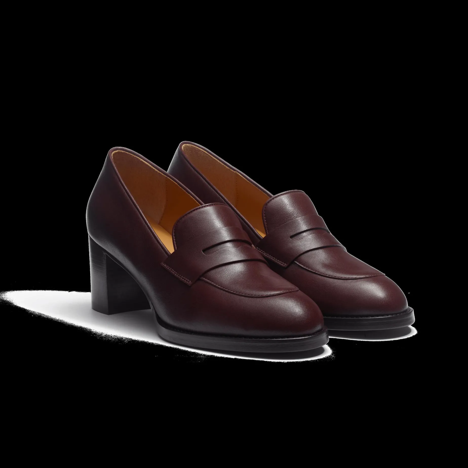 Mocassin à talon 5,5 cm