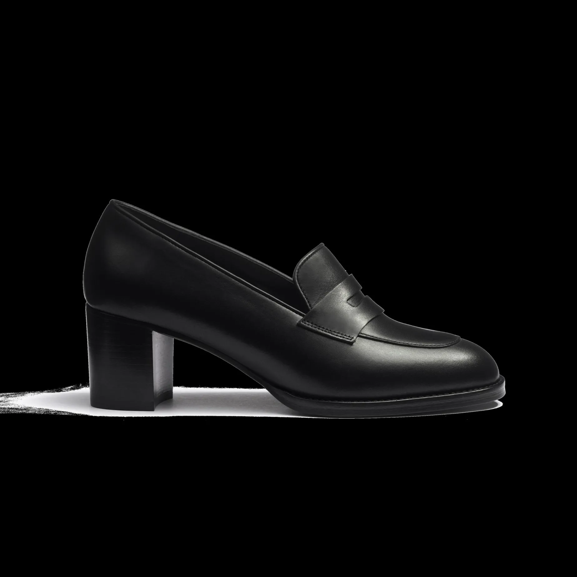 Mocassin à talon 5,5 cm