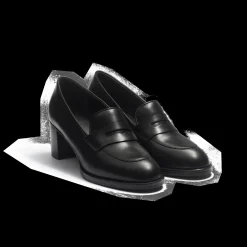 Mocassin à talon 5,5 cm