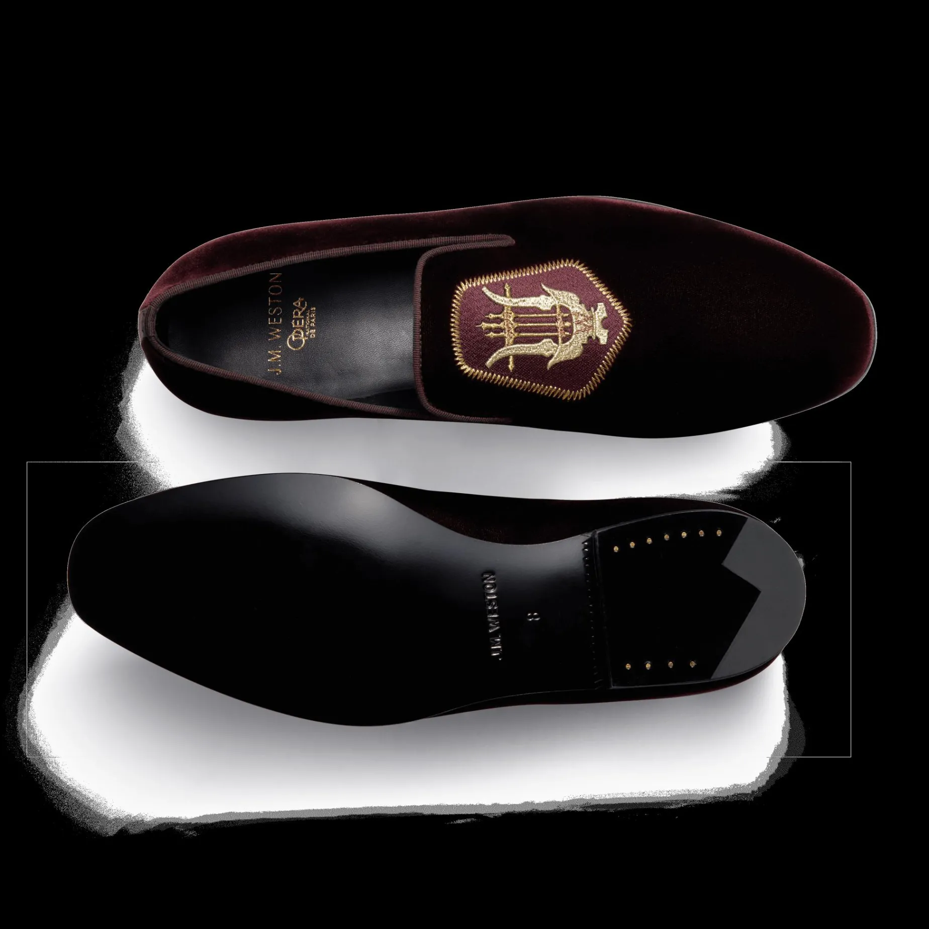 Mocassin Albi avec blason J.M. Weston x Opéra de Paris