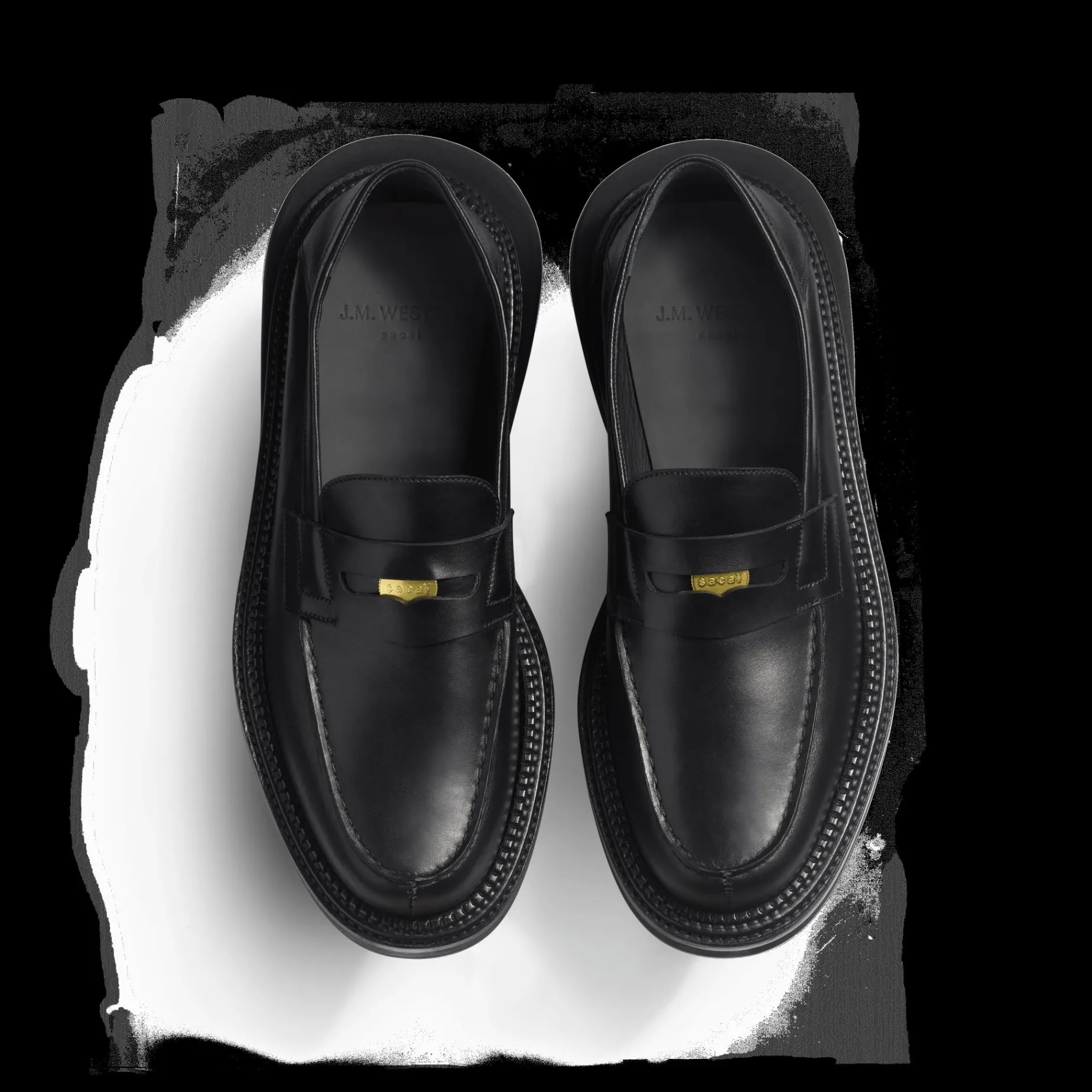 Mocassin J.M. Weston x sacai