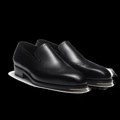 Mocassin One Cut Perforé Fusain