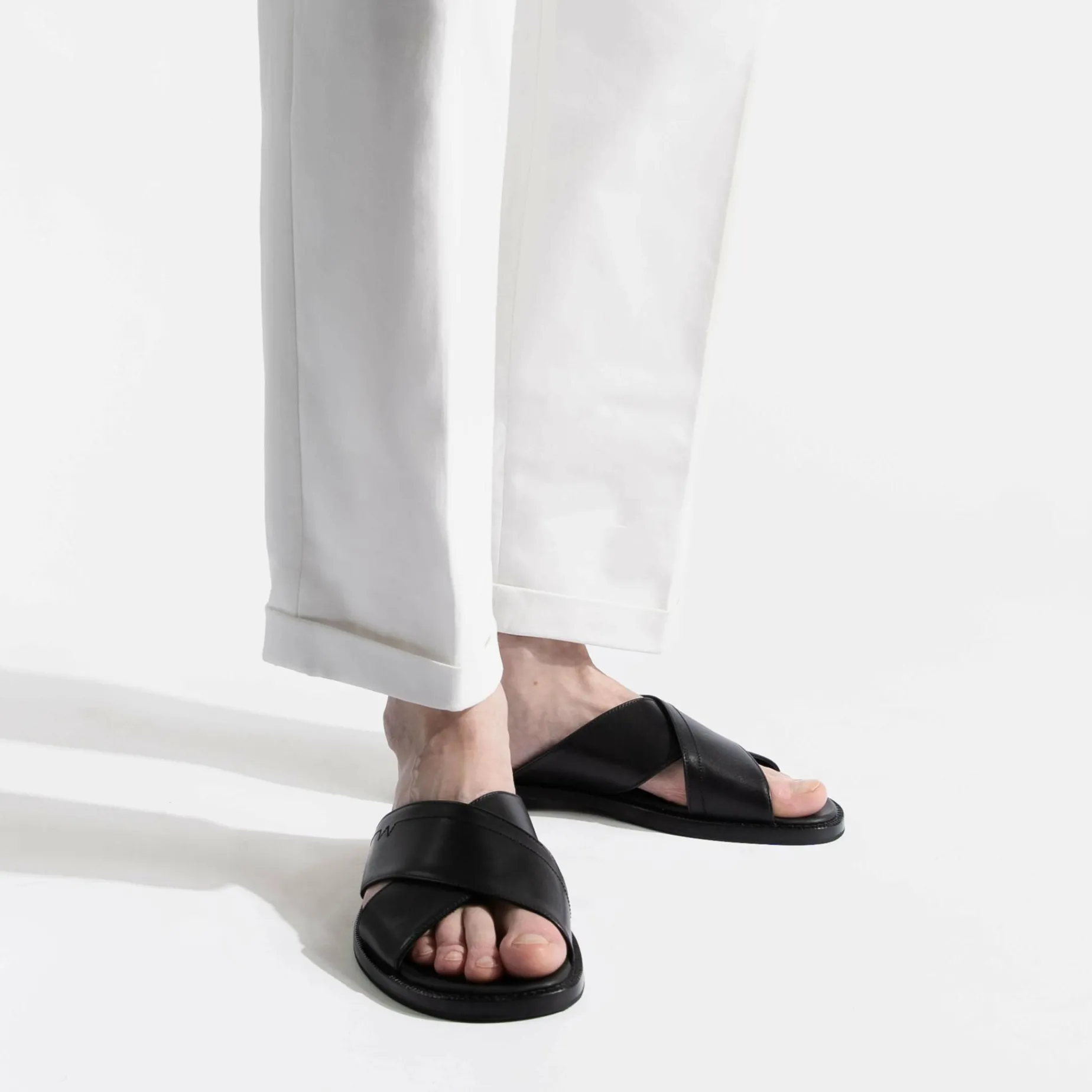 Mule Croisée Double V